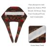 2 Pieces Scrub caps Women Men's Scrub Cap Nurse Hat for Kitchen Leaf Plant Multicoloured view 4
