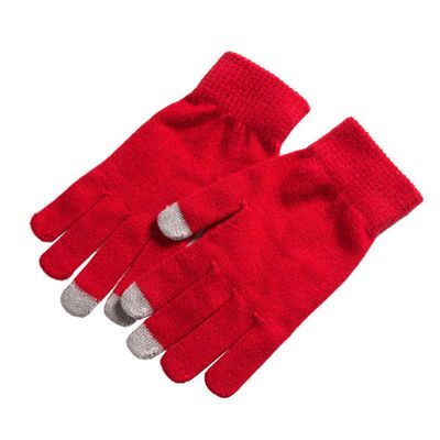 YFAFA Winter Gloves Faux Wool Knit Warm Thick Thermal Soft Comfortable Elastic Cuff Texting Mittens For Women