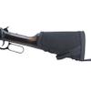 WAYNE'S DOG No Drill Gun Cheek Rest Buttstock with Leather Barrel Mount Loops for 12GA .357 30-30 45-70MAG (.22LR .22MAG .17HMR, Black Without Barrel Mount) view 3