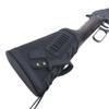 WAYNE'S DOG No Drill Gun Cheek Rest Buttstock with Leather Barrel Mount Loops for 12GA .357 30-30 45-70MAG (.22LR .22MAG .17HMR, Black Without Barrel Mount) view 4