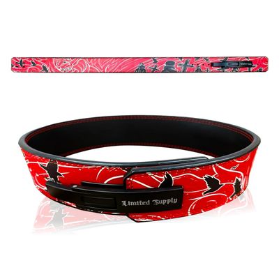 Anime Lever Belt - Weight Lifting Belt, Heavy Duty Powerlifting Belt, Gym Accessories For Men and Women - Weightlifting Gym Belt for Back Support and Deadlifts Squats, 10mm Thickness, RTC-M