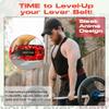 Anime Lever Belt - Weight Lifting Belt, Heavy Duty Powerlifting Belt, Gym Accessories For Men and Women - Weightlifting Gym Belt for Back Support and Deadlifts Squats, 10mm Thickness, RTC-M view 4