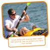 BCOATH 8pairs Nonskid Sponge Paddle Grips for Kayaks Comfortable Anti-Slip Handle Covers Durable Oar Protectors Red Blue Green Yellow for All Kayak Enthusiasts view 2
