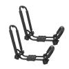 2pcs Kayak Roof Rack Universal Folding Adjustable Canoe Car Top Roof Mount Carrier for Boat SUV Truck Van view 2