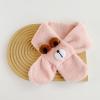YZZLZH Bear Scarf For 3-10Y Kids Cartoon Plush Neck Scarf Winter Warm Neckwrap Boys Girls Unisex Neck Wear Scarf view 4