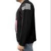 TOMITANY Mens American Flag Polo Shirts Long Sleeve 1776 Patriotic Shirts Lightweight Quick Dry Shirts Black L view 3