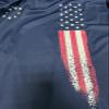 TOMITANY Mens American Flag Polo Shirts Long Sleeve 1776 Patriotic Shirts Lightweight Quick Dry Shirts Dark Blue L view 2