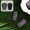 PBT & EVA Shin Guards - Mini Soccer Protective Guards for Teens & Adults (Black, 2pcs) view 3