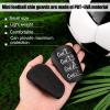 PBT & EVA Shin Guards - Mini Soccer Protective Guards for Teens & Adults (Black, 2pcs) view 4