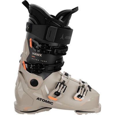 Atomic HAWX Ultra 120 S GW Men's Alpine Ski Boots, Cement/Black/Orange, M27/27.5 MY25