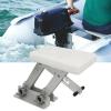 Aluminium Marine Outboard Engines Motor Mounting Bracket Kicker 5 Adjustable Heights for 2 Stroke 220 view 2