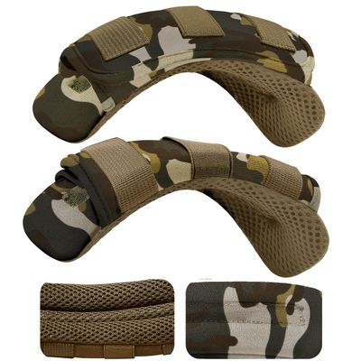 ZINMARK 2-Pcs Tactical Vest Strap Pads, Backpack Cushion, Camouflage Green