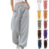 Cheyubny fleece lined joggers women view 1