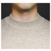 Men's Mock Turtleneck Knitted Sweater Long Sleeve Basic Casual Pullover Sweater Half Neck Thermal Pullover Tops (Apricot,Medium) view 4