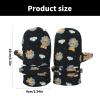 ZONEBEST 1 Pair Kids Skiing Gloves Boys Girls Winter Mitts Water Proofing Fleece Lined Warm Mittens For Snow Fun Outdoor Play view 3