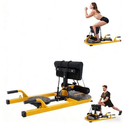 HAPPCUCOE Deep Squat Machine, Ajustable Deep Squat Machine for Sit-Up, Push-Up,Deep Squat Tool, Workout Equipment for Home Gym,176lbs