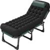 Folding Camping Cot for, Adjustable Adults Reclining Chaise, Folding Camping Cot, Sleeping Cots, Camp Bed for Outdoor, Home, Office,B view 1