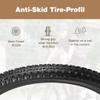 WEEROCK 27.5 Inch Bike Tire, 2 Pack 27.5 X 2.1ETRTO:54-584 mm Bicycle Tires, Mountain Bike Tire Set, with 27.5X 1.75/2.125 Inner Tubes, Folding Bead Replacement Tyre for 27.5 Inch Bicycles MTB view 4