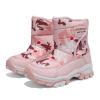 Kids Winter Hiking Boots, Waterproof and Slip-Resistant Snow Boots for Boys and Girls, Durable Outdoor Winter Shoes with Warm Fur Lining and Steel Buckle (Toddler/Little Kid/Big Kid) Pink Camo 28 view 1