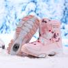 Kids Winter Hiking Boots, Waterproof and Slip-Resistant Snow Boots for Boys and Girls, Durable Outdoor Winter Shoes with Warm Fur Lining and Steel Buckle (Toddler/Little Kid/Big Kid) Pink Camo 28 view 3