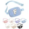 YOOLIFE Gifts for Girls Teen Kids - Birthday Gifts for 3 4 5 6 7 8 9 10 11 12 13 Year Old Girls, Gifts for Girls Teen Daughter Sister, Initial Crossbody Bag Belt Bag Fanny Pack, Blue F view 1