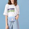 YOOLIFE Gifts for Girls Teen Kids - Birthday Gifts for 3 4 5 6 7 8 9 10 11 12 13 Year Old Girls, Gifts for Girls Teen Daughter Sister, Initial Crossbody Bag Belt Bag Fanny Pack, Blue F view 2