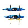 BILPIKOGoo Freestanding Kayak Storage Rack for 2 Kayaks, Load 240 Lbs Heavy Duty Kayak Holder with Adjustable Straps,Garage Storage Rack for Kayaks,Canoes,SUP view 2