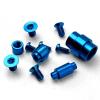 1 Set Black Titanium Screw & Pivot Kit Compatible With Spyderco Para 3 C223 Pocket Knife, Screws Include Pivot Screw and Assembly, Handle Screws and Assemblies and Clip Screws (Blue) view 3