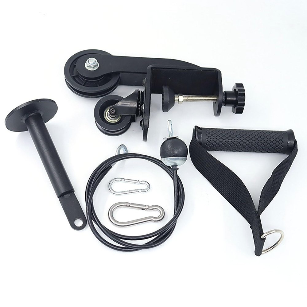 COYEUX Arm Wrestling Training Table, Forearm Workout, Pulley Cable System Equipment, Wrist Exerciser for Indoor, Lifting