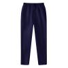 AQAYL Sweatpants for Men Athletic Workout Pants Drawstring Joggers Straight Leg Sweat Pants Open Bottom Sweats with Pockets Navy view 1