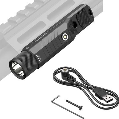 DEFENTAC 1750lm Tactical Product, Bundle with Magnetic Charger Cable