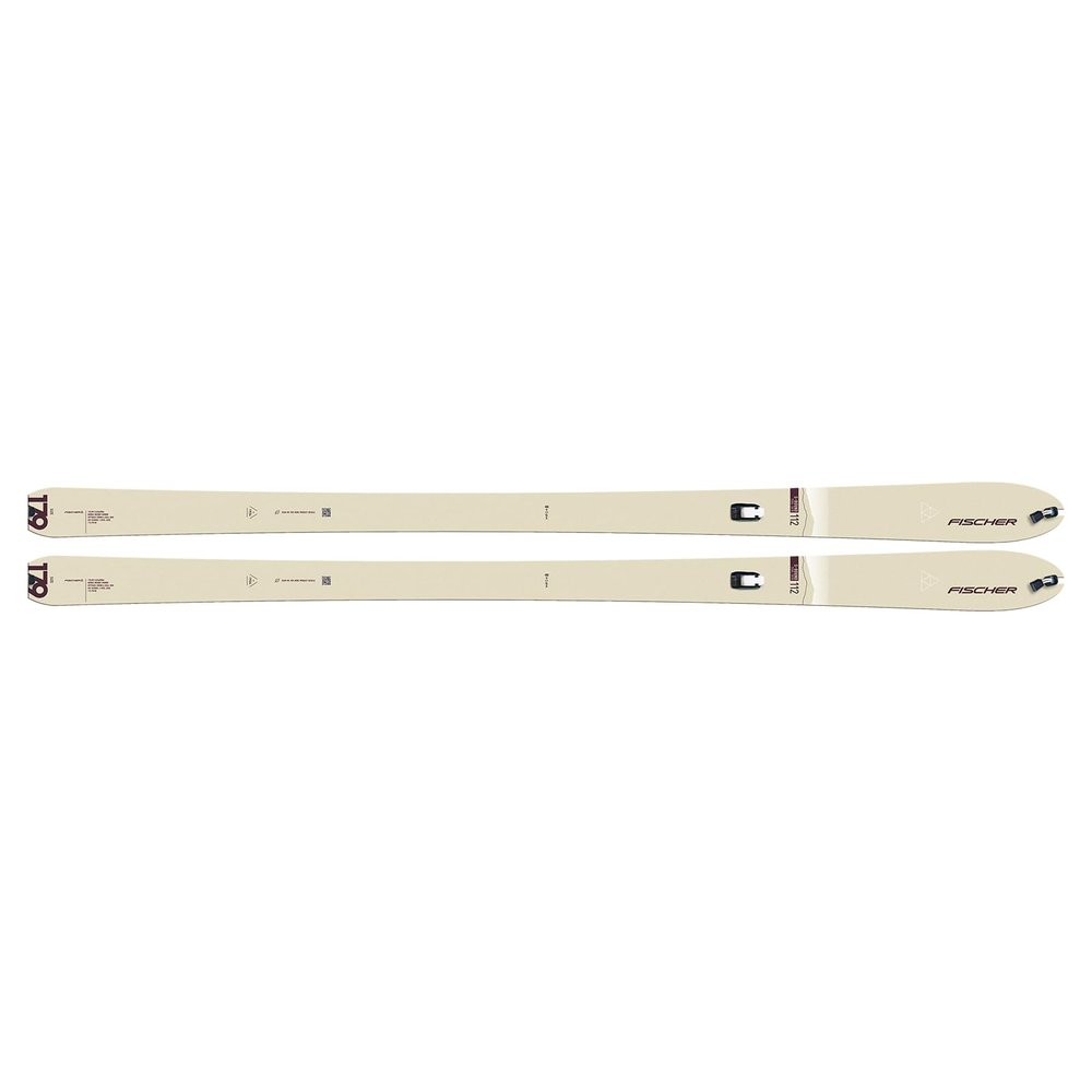 FISCHER Unisex S-Bound 112 Crown/Dual Skin Xtralite Lightweight Resistant All-Terrain Nordic Backcountry Mountain Touring Active Winter Sports Skis with Wide Steel Edge| Bindings Not Included - 189