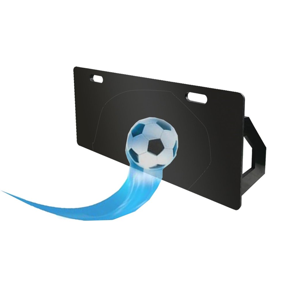 BXKCFYBSQ Football Rebound Board,Soccer Training Equipment,Dual Angle Football Rebounder Wall Board,Impact Resistant Adjustable Angle,for Control Passing Shooting Practice