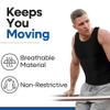 ARMSTRONG AMERICA Compression Shirt for Men | Gynecomastia Compression Tank Top Men | Mens Shapewear Compression Shirts (US, Alpha, Large, Regular, Tall, Black) view 4