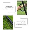 BXKCFYBSQ Football Rebounder Net,Portable Spring-Loaded Rebound Nets,Soccer Training Equipment,Impact Resistant Adjustable Angle,for Control Passing Shooting Practice view 3