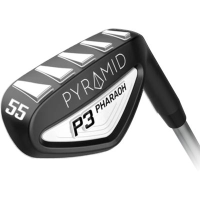 Pyramid Pharaoh P3 Golf Wedges: 55 Wedges, Left & Right Handed Golf Clubs for Man Sand Wedge, Pitching Wedge, Gap Wedge for Precision Chipping and Short Game Mastery