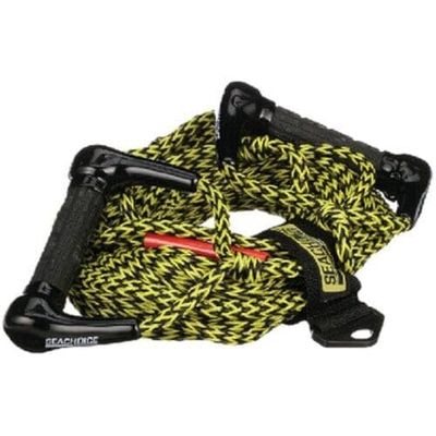 5086729 75 Ft Water Ski Rope with Dual 5-1/2 Inch Handles for Boats - Slalom Beginners 50-86729