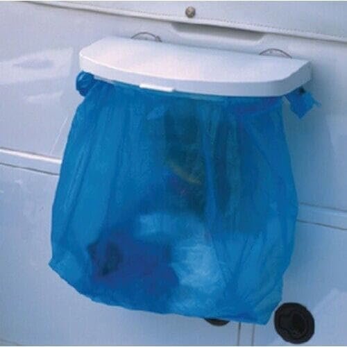 21321 White BoatMates Suction Cup Trash Bagger for Boats, RVs, and More 21321