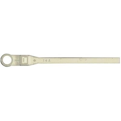 5014291 25 Pack of 7-1/2" Natural White Cable with Mounting Hole for Boats 50-14291