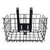 Basket Front Baskets for Women Front Basket with Removable Liner Bag Large Iron Mountain Basket for Grocery Shopping Picnic view 1
