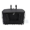 Basket Front Baskets for Women Front Basket with Removable Liner Bag Large Iron Mountain Basket for Grocery Shopping Picnic view 2