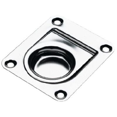 5036641 2-5/8 x 2-3/16 Inch 304 Flush Pull for Boats, RVs and More 50-36641
