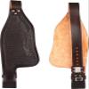 EQUIEMPRESS Horse Western Leather Fender Replacement Saddle Fender Pair Set for Roping Trail Barrel Pleasure Saddles with Belvin Buckles A53 view 1