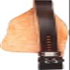 EQUIEMPRESS Horse Western Leather Fender Replacement Saddle Fender Pair Set for Roping Trail Barrel Pleasure Saddles with Belvin Buckles A53 view 2