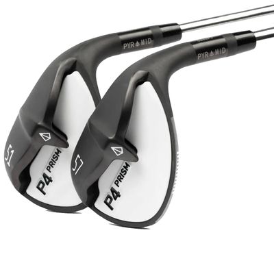 Pyramid Golf P4 Prism Wedge  57 Loft Options for Men, Left-Handed Golfers | The Ultimate Wedge Set for Short Game Mastery