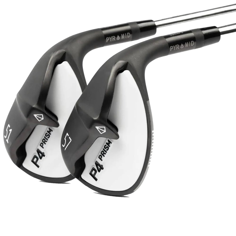 Pyramid Golf P4 Prism Wedge 57 Loft Options for Men, Left-Handed Golfers | The Ultimate Wedge Set for Short Game Mastery