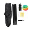 BTSEURY Portable Volleyball Set, Beach Volleyball Set, Professional Complete Net System for Outdoor Beach Backyard, Volleyball Set with Storage Bag view 2