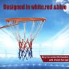 Basketball Net Replacement, Basketball Hoop Net, Basketball Net Outdoor Heavy Duty, Basketball Replacement Nets for Indoor Outdoor, All Weather Anti Whip, 12 Loops Standard Size view 4
