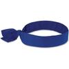 MOLLIFII Cooling Bandana, Tie, Low-profile, Cotton, 36-1/2"x2, Blue, Mfr: EGO12307-A view 1