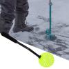 Ice Fishing Skimmer Scoop - 14.17in Portable Equipment Ice Tools | Non-Slip Handle Foldable Ice Fishing Ladle | Ice Pit Scoop | Winter Ice Fishing Supplies For Easy Removing Slush, Snow, Ice view 3